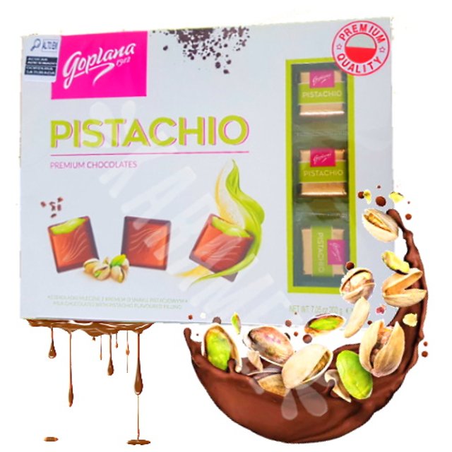 Pistachio Preminum Chocolates - Goplana - Polônia