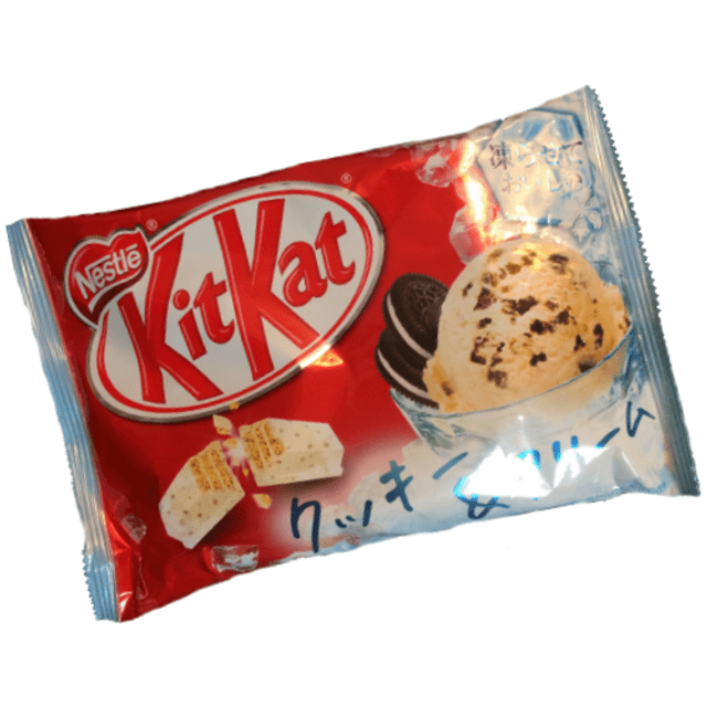 Kit Kat Premium Cookies & Ice Cream - Cookies e Sorvete - Edição Limitada - Importado do Japão
