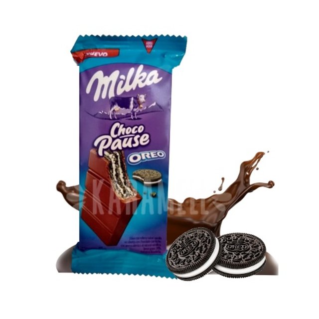 Chocolate Milka Choco Pause Biscoito Oreo - 45g