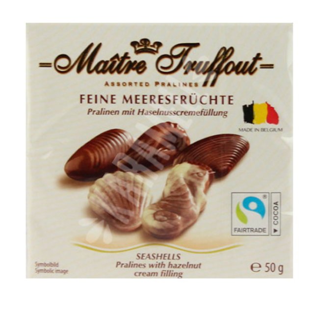  Bombons Sortidos Seashells  - Maître Truffout - Áustria