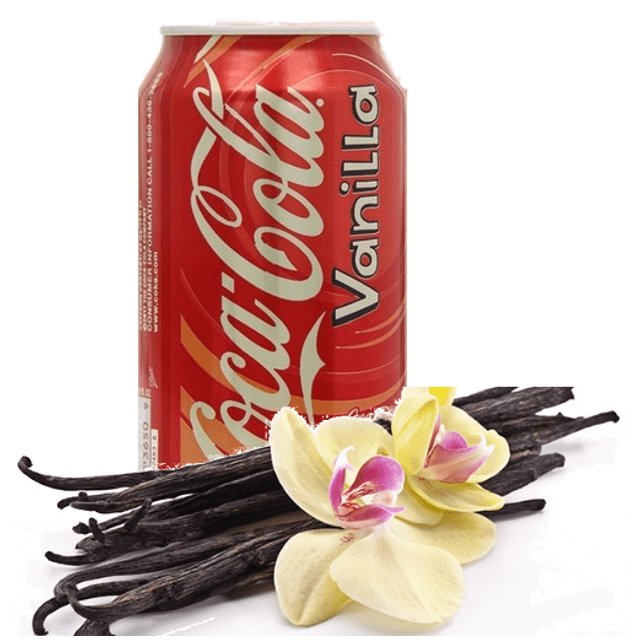 Refrigerantes Importados dos EUA - KIT 3 Latas - Coca Cola Vanilla - Sabor Baunilha