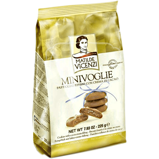 Matilde Vicenzi MiniVoglie - Biscoitos Cacau - Importado da Itália