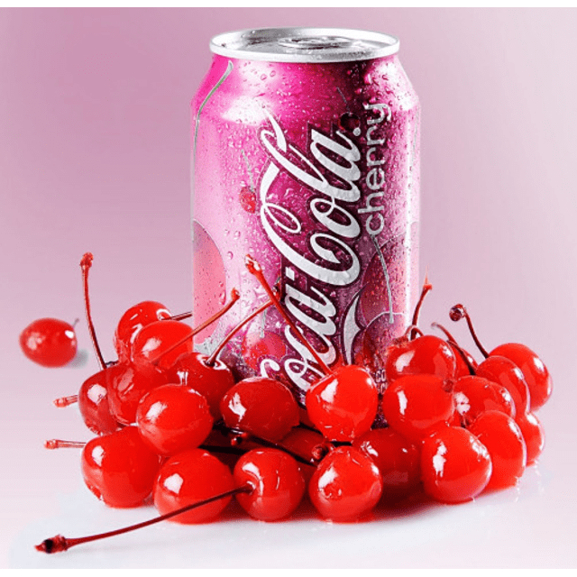 Refrigerantes Importados dos EUA - KIT 6 Latas - 3 Coca Cola Vanilla - 3 Coca Cola Cherry