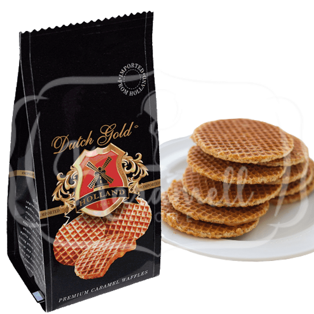 Stroopwaffles Dutch Gold - Waffles Premium Caramelo Importado Holanda