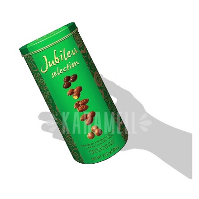 Lata Chocolate Jubileu com Recheios Sortidos - Selection Green - Portugal