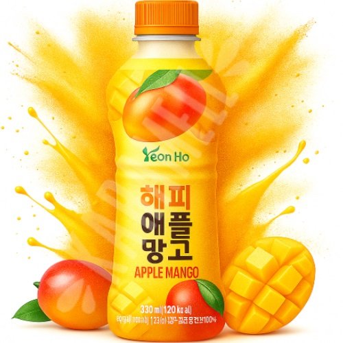 Bebida Happy Apple Mango - Importado Coréia | Karamell Store