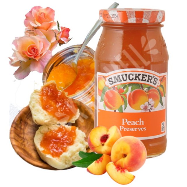 Geleia Peach Sugar Free - Smucker's - Importado EUA