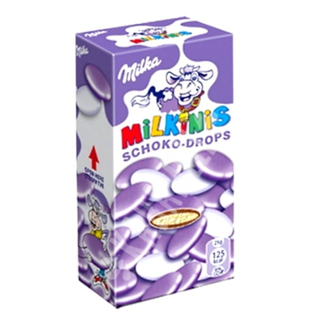Gotas de Chocolate Milkinis Schoko Drops - Milka - Importado Polônia ...