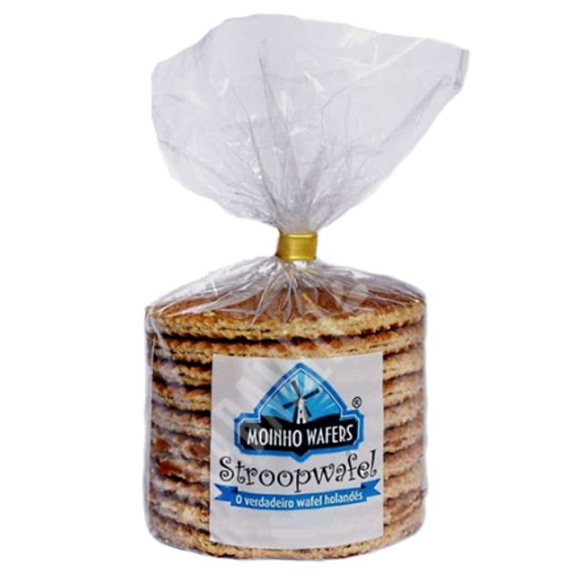 Biscoito Stroopwafel 230g - Moinho Wafers