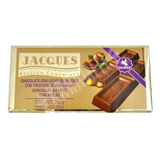 Jacques Premium - Belgian Chocolate & Avelãs - Importado da Bélgica - 200g