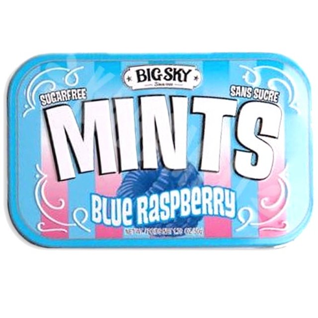 Balas Mints Blue Raspberry - Big Sky - Importado Canadá | Karamell Store