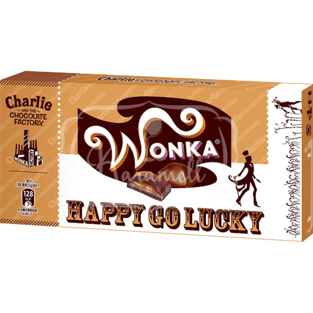 Wonka Chocolate Recheado Com Caramelo - Fantástica Fábrica de Chocolates - Importado