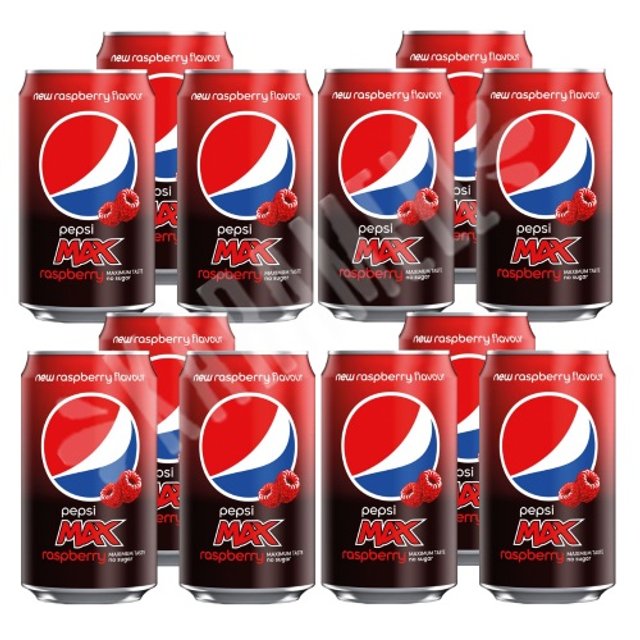 Refrigerante Pepsi Max Raspberry Sem Açúcar - ATACADO 12X - Irlanda ...