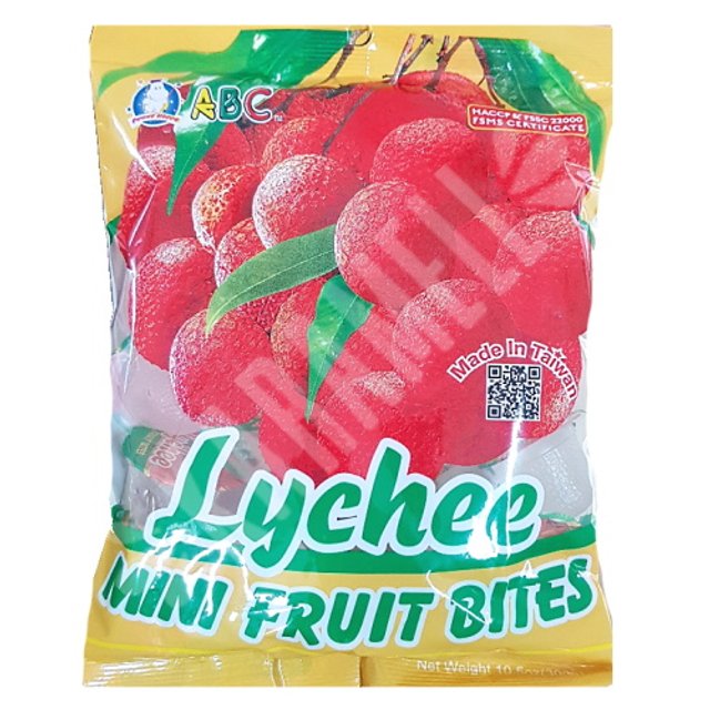 Gelatina Mini Fruit Bites Lychee - Importado