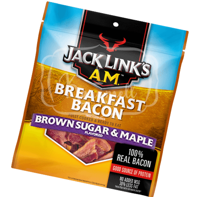 Jack Link's A.M. Breakfast Bacon, Brown Sugar & Maple *Edição Limitada* - Importado dos Estados Unidos