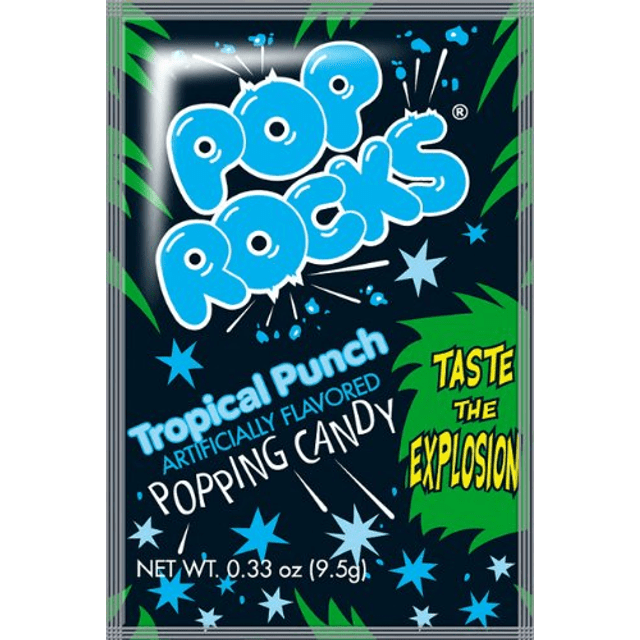 Pop Rocks Tropical Punch - Balas Explosivas - Importado dos Estados Unidos
