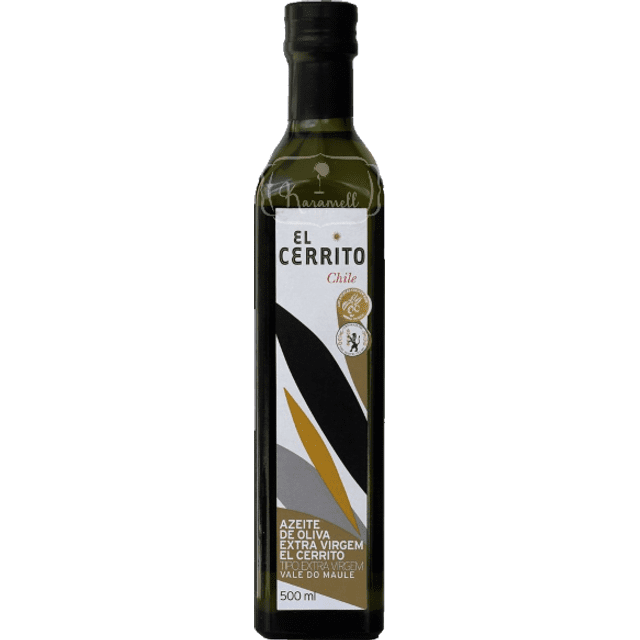Azeite de Oliva Extra Virgem El Cerrito - 500ml - Importado do Chile