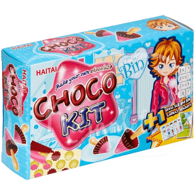 Haitai Choco KIT DIY - Chocolate & Biscoito - Importado da Coreia