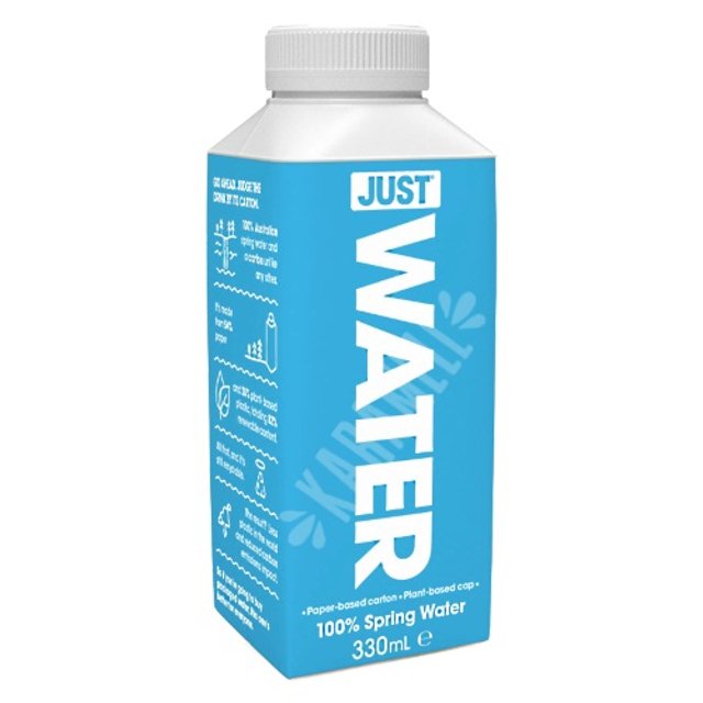 Água Natural Just Water 330ml - Importado dos EUA