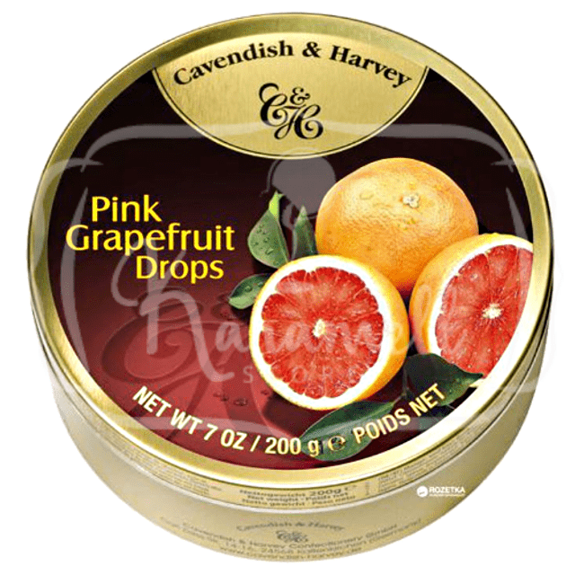 Balas de Pink Grapefruit da Cavendish & Harvey - Importada da Alemanha