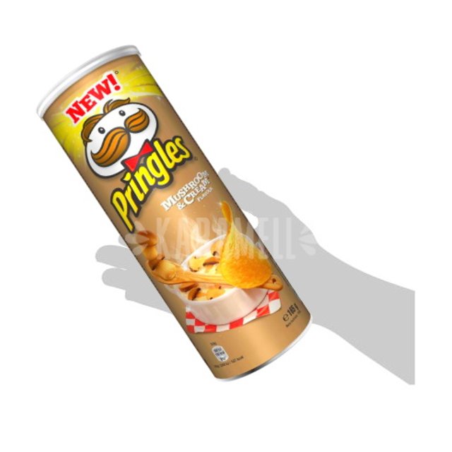 Batata Pringles Mushroom & Cream - Importado EUA