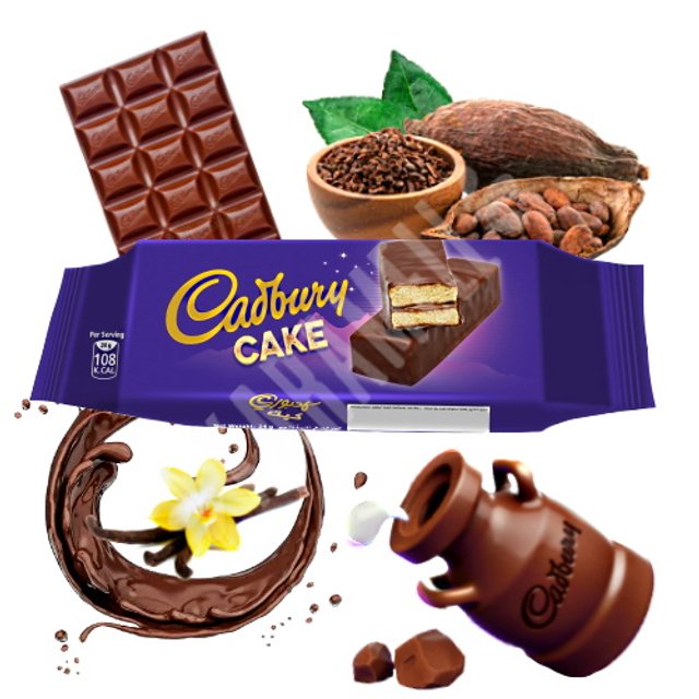 Bolinho Premium  Cake Cadbury - Importado Egito