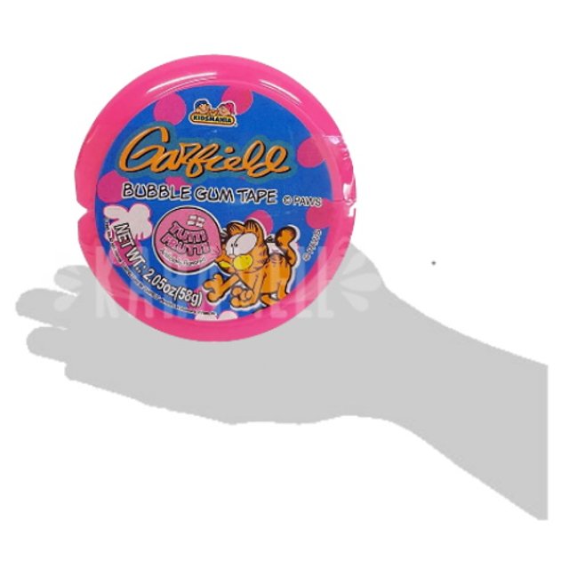 Garfield Bubble Gum Tape Tutti Frutti - Kids Mania - Importado