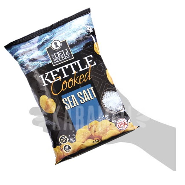 Batata Chips Kettle Cooked Sea Salt - The Deli Secret - Importado EUA