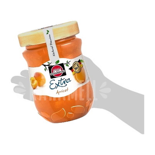Geleia de Damasco Apricot - Schwartau - Importado Alemanha