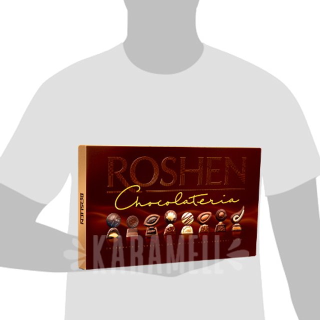 Bombons de Chocolates Sortidos da Chocolateria Roshen - Importado da Romênia