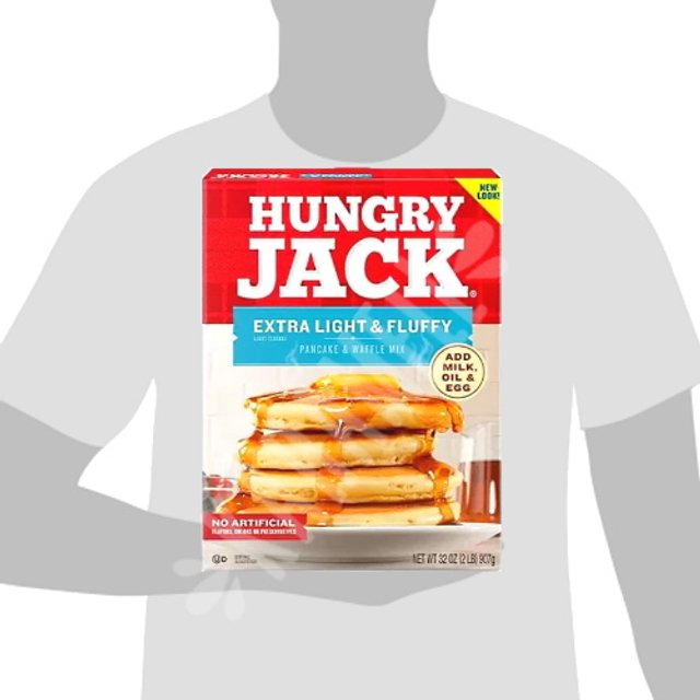 Panquecas Waffle Mix Extra Light Fluffy Hungry Jack - Importado EUA