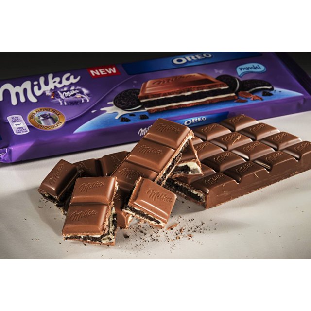 Milka Oreo 300g - ATACADO 12 Chocolates - Importado