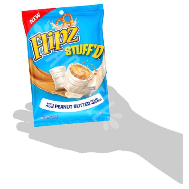 Flipz Stuff'd White Fudge Peanut Butter Pretzels - Importado EUA