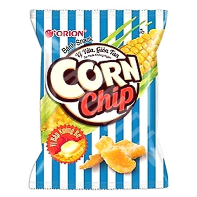 Snack Corn Chip Crispy Melting Roasted Butter - Orion - Importado