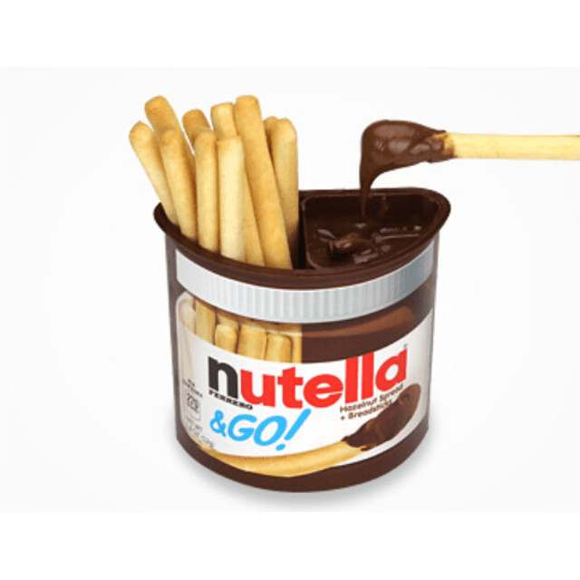 Nutella & Go Creme Avelãs & Palitos Biscoito - ATACADO 12 X - Importado da Alemanha