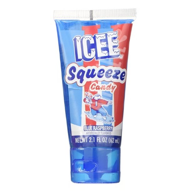 Bala Líquida - Icee Squeeze Candy - Blue Raspberry - Importado ...