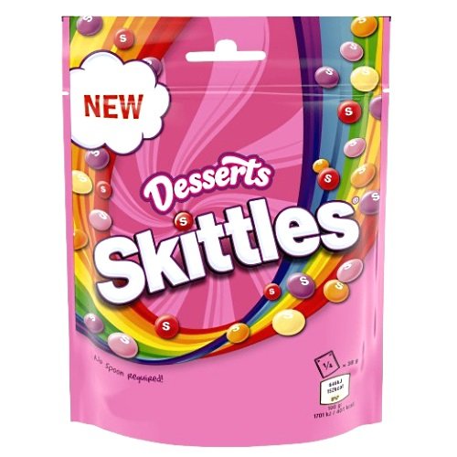 Balas Mastigáveis Skittles Desserts Importado Inglaterra Karamell Store