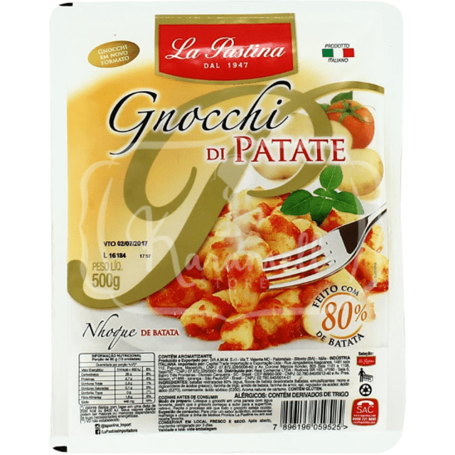 Gnocchi di Patate - La Pastina - Importado da Itália