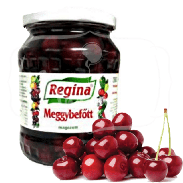 Cerejas em Calda Regina Meggybefott - Importado da Hungria