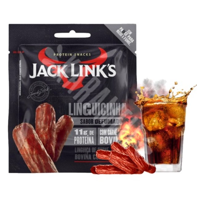 Linguicinha de Carne Bovina Jack Link's - Sabor Defumado