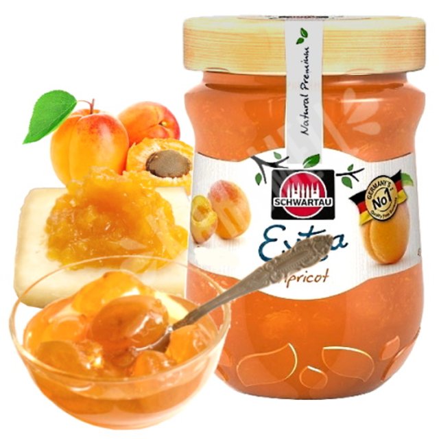 Geleia de Damasco Apricot - Schwartau - Importado Alemanha
