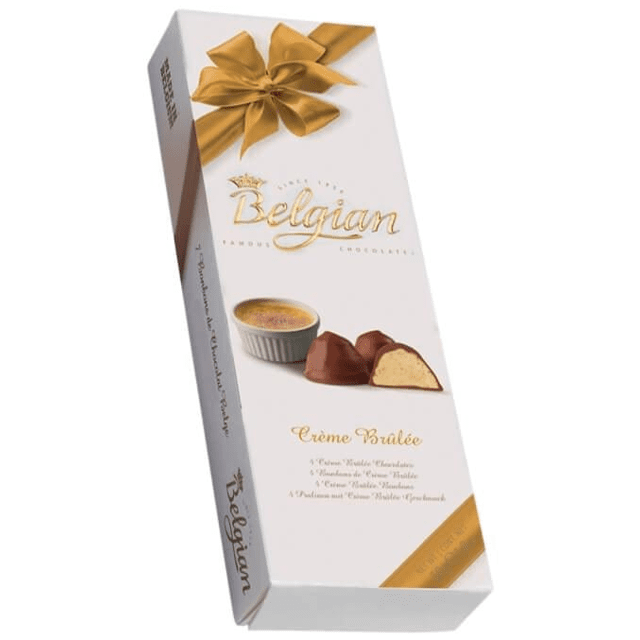 Belgian Crème Brulée Trufas Chocolate Belga Karamell Store