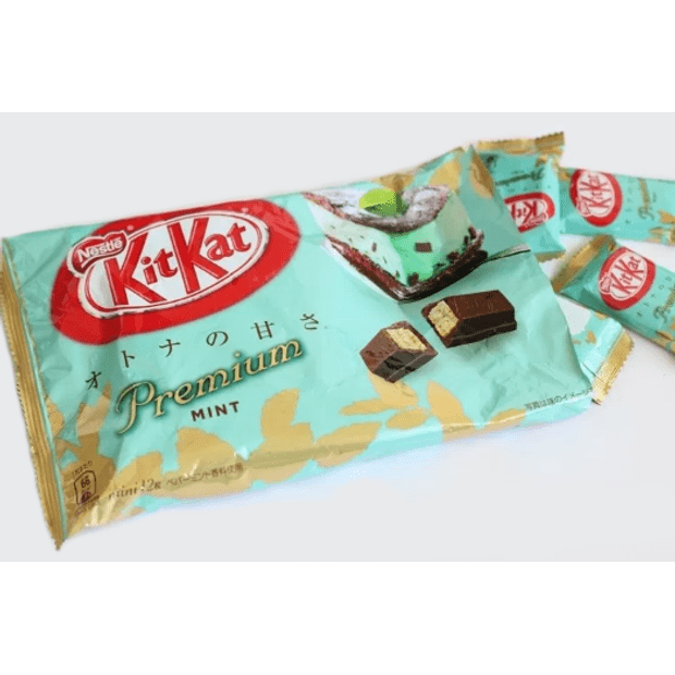 Kit Kat Premium Menta e Chocolate Importado do Japão Karamell Store