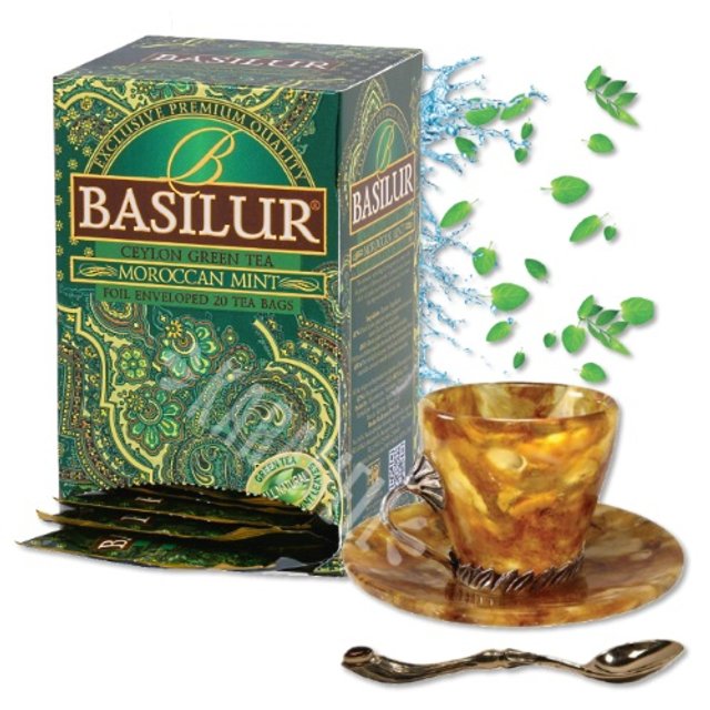 Chá Basilur - Oriental Collection Moroccan Mint - Sri Lanka