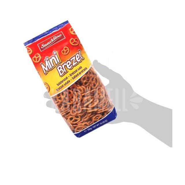 Biscoitos Mini Brezel 300g - Importado da Áustria