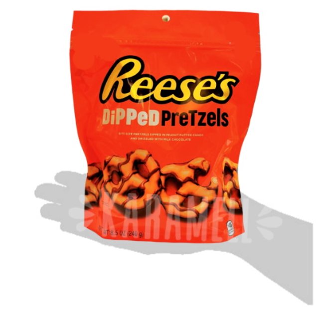 Reese's Dipped Pretzels Peanut Butter Candy - Importado EUA