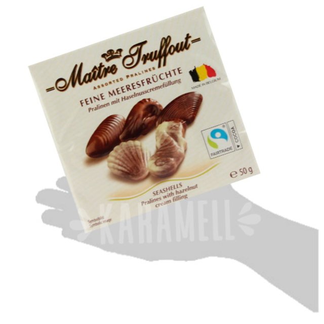  Bombons Sortidos Seashells  - Maître Truffout - Áustria