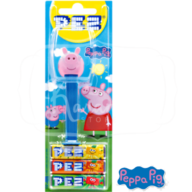 Pez Peppa Pig * George * - Pastilhas + Dispenser - Importado Hungria