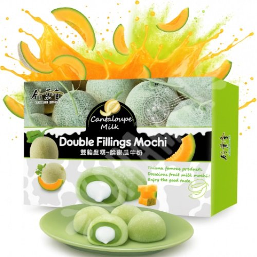 mochi様　おまとめ Mochi Double Fillings Cantaloupe Milk 180g - Bamboo House - Taiwan