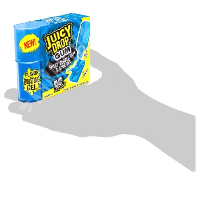 Chiclete Juicy Drop Bubble Gum - Blue Rebel - Importado